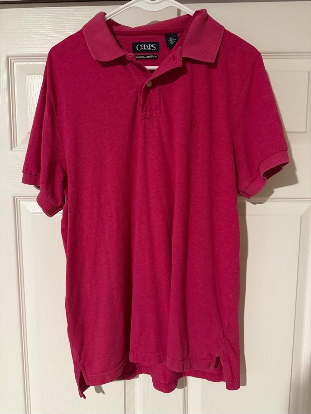Chaps Men’s Magenta Polo Shirt